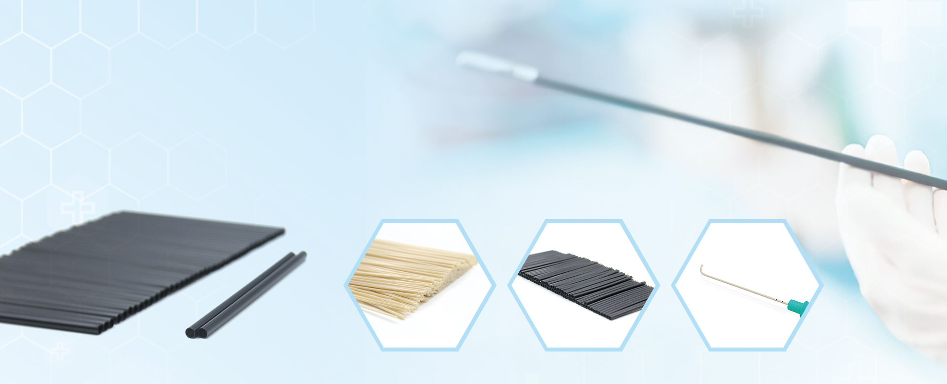 Tubulação Médica PEEK Resistente a Altas Temperaturas